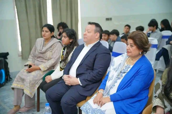 Discussion at Beaconhouse School System, Mirpur